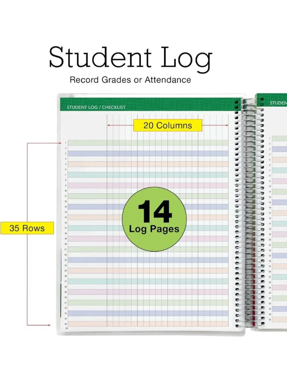 Deluxe Teacher Planner 2026-2027 | 8.5x11 Daily & Weekly Organizer, Calendar